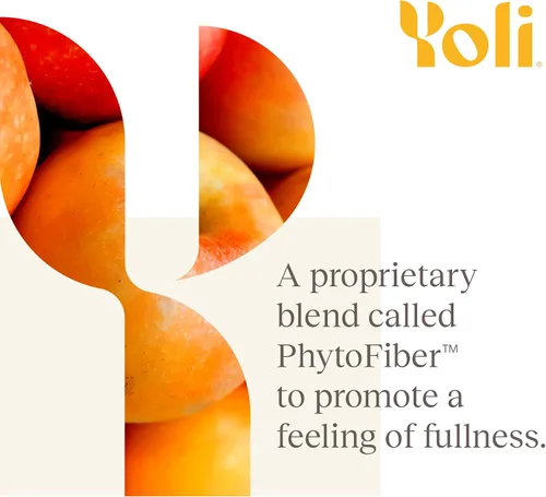 Vista 3 de Yoli Resolve PhytoFiber, polvo de vinagre de sidra de manzana y cápsulas de glucomanano