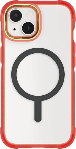 Vista 18 de Ghostek Covert Clear - Funda transparente para iPhone 15 Plus, silicona a prueba de golpes, compatible con accesorios Apple MagSafe, funda Negro