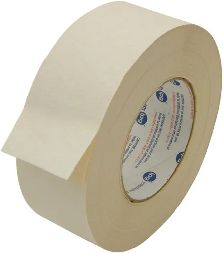 Vista 6 de Intertape 591/BEIG0536 591 Cinta de papel de doble cara con parte trasera plana: 1/2" x 36 yardas, beige