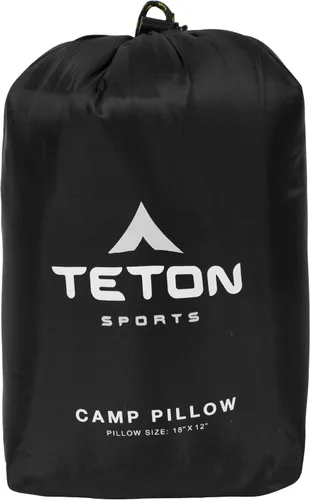 Vista 6 de TETON Sports almohada de campamento, perfecta para acampar y viajar, bolsa de viaje incluida