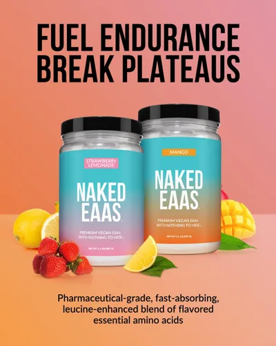 Vista 8 de Paquete de Aminoácidos Naked Naked Naked sin sabor + Aminoácidos Eaas desnudos sin sabor en polvo, vegano, todos los aminoácidos esenciales