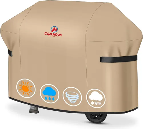 Vista 10 de Comnova Cubierta para Parrilla de 30 Pulgadas - 7105 Cubiertas de BBQ para Parrilla de Gas Weber Spirit 210 Resistente e Impermeable, Cubierta