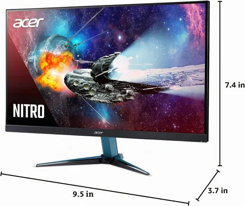 Vista 8 de acer Nitro VG271U Pbmiipx 27" WQHD (2560 x 1440) IPS AMD Radeon FREESYNC Monitor para juegos, 144Hz, pantalla con certificación VESA HDR400, DCI-P3