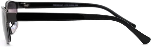 Vista 3 de SA106 Gafas de sol de lectura progresivas focales de media montura para hombre