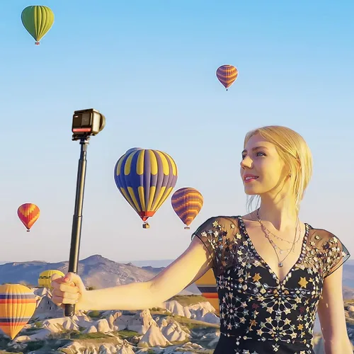 Vista 7 de Insta360 ONE R Edición de 1 pulgada Co-Engineered - Cámara de acción de 5.3K 30fps con sensor de 1 pulgada, 4K 60fps, estabilización, IPX8