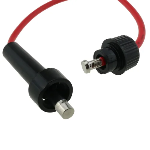 Vista 5 de Portafusibles Montados con Cable 6 en 1 con 5 Portafusibles de 6x30mm 1A