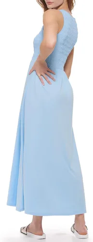 Vista 4 de Calvin Klein Sportsweaar - Vestido de punto transpirable de algodón para mujer