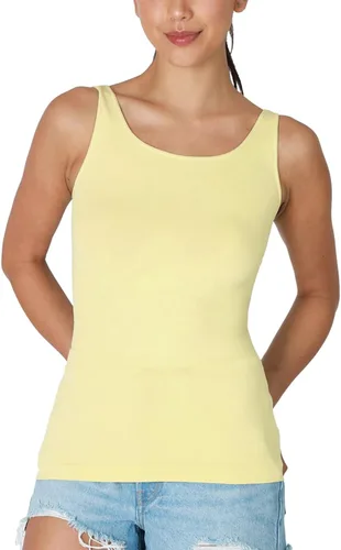 Vista 18 de NIKIBIKI Playera sin costuras clásica premium para mujer, fabricada en EE. UU., talla única