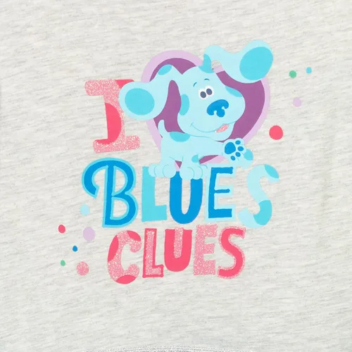 Vista 3 de Blue's Clues & You! Vestido de manga corta de tul para niñas