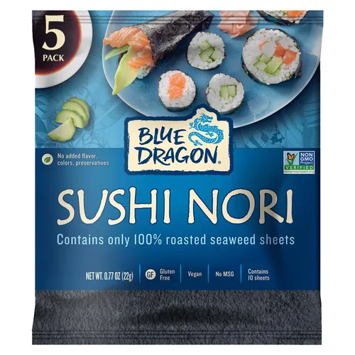 Vista 9 de Blue Dragon Sushi Nori, 0.77 oz
