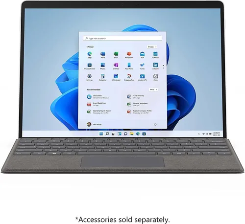 Vista 4 de Microsoft Tablet Surface Pro 8 LTE desbloqueado, Intel Evo i5, 16 GB de RAM, SSD de 256 GB, gráficos Intel Iris Xe con pantalla táctil de 13