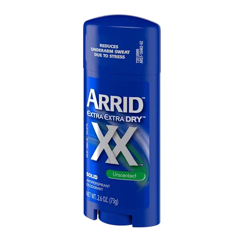 Vista 3 de Arrid XX Extra Extra Dry Desodorante Antitranspirante Sólido, sin perfume, 2.6 oz.
