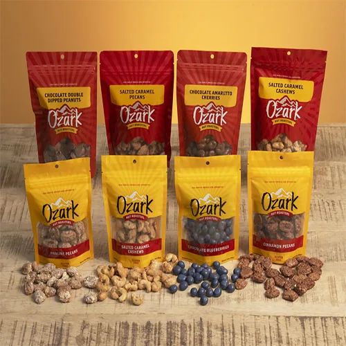 Vista 5 de OZARK NUT ROASTERS, Cerezas de chocolate y amaretto, aperitivos de cereza con sabor a chocolate, cerezas recubiertas de chocolate con leche gourmet