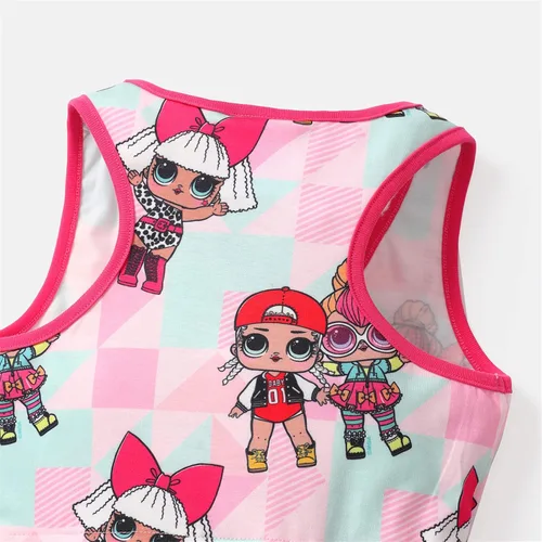Vista 3 de L.O.L. Surprise! Mono sin mangas de una pieza para niña con estampado de muñeca de personaje