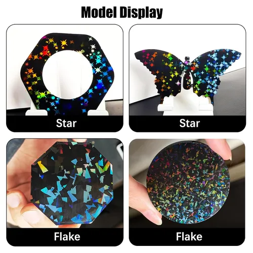 Vista 7 de para Flashforge Creator 5/Creator 5 Pro Build Plate H2H Estrella+Escama