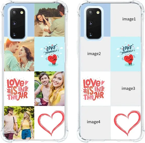 Vista 10 de Funda personalizada para Samsung Galaxy S20 [no compatible con S20 Ultra] [no compatible con S20 Plus], funda para teléfono con fotos