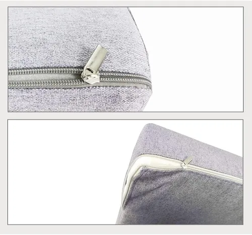 Vista 6 de Cojín de espuma viscoelástica para respaldo de sofá cama, cojín de almohada de lectura suave, almohada gruesa y cómoda para cabecero de cuña, cojín