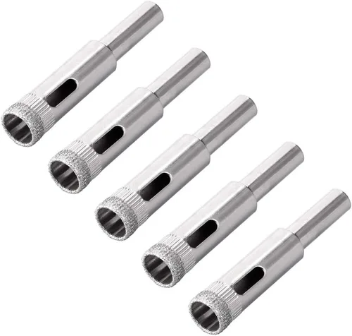 Vista 14 de uxcell Brocas de diamante de 0.157 in, sierras de agujero para azulejos de vidrio, porcelana, mármol, botellas de cerámica, ollas de ladrillo