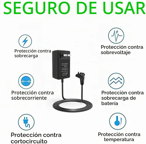Vista 5 de Silla elevadora universal o kit de adaptador de reclinación eléctrica - Fuente de alimentación conmutada de 29 V 2 A CA/CC con cable de 8.2 pies