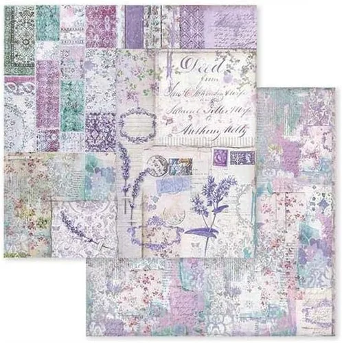Vista 5 de STAMPERIA INTERNATIONAL, KFT PAPER PAD 8X8 10PK PROVENCE, 20.3 x 20.3 (8" x 8"), multicolor
