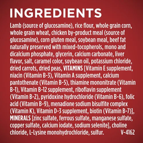 Vista 13 de Purina ONE Alimento seco natural para perros, fórmula SmartBlend de cordero y arroz, 8 libras Bolsa