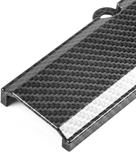 Vista 3 de JDM - Cubierta de válvula de motor de fibra de carbono compatible con Honda Civic B16 B18 VTEC Type-R