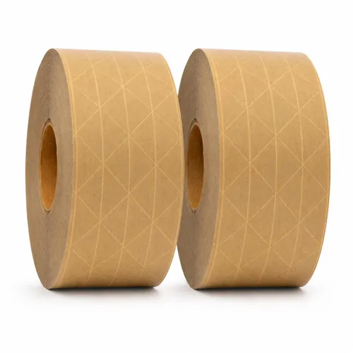 Vista 9 de GGR Supplies T.R.U. WAT-WAE - Cinta adhesiva de papel kraft reforzada activada por agua, cinta de embalaje a prueba de manipulaciones para envíos