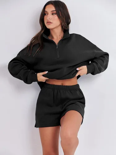 Vista 9 de ANRABESS Conjunto de dos piezas para mujer, conjunto de manga larga para gimnasio, ropa de moda de otoño 2024