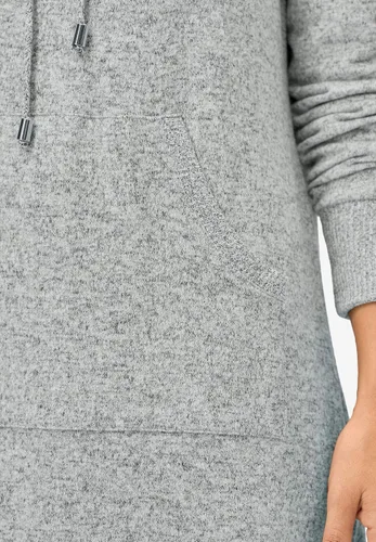 Vista 6 de ellos Sudadera tipo túnica con cuello embudo para mujer de talla grande