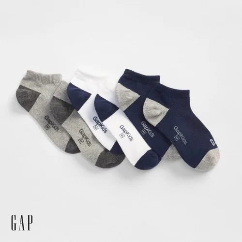 Vista 3 de GAP Paquete de 3 calcetines tobilleros para niños