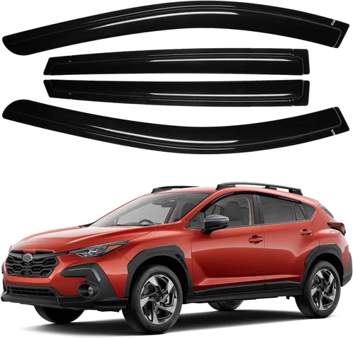 Vista 62 de Canvcle RAV4 Protectores de lluvia – Viseras de ventana para Toyota RAV4 2006-2012, deflectores de viento de ventana lateral con cinta para montaje