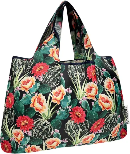 Vista 36 de allydrew Bolsas de comestibles reutilizables de nailon plegables grandes