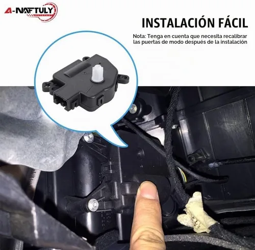 Vista 5 de Actuador de puerta de mezcla HVAC de reemplazo para Chrysler 200 2012-2014/Sebring, Dodge Avenger/Journey/Caliber, Jeep Wrangler/Patriot/Compass Ram