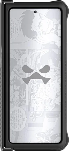 Vista 7 de Ghostek Exec - Funda tipo cartera para Galaxy Z Fold 4 con soporte magnético para tarjetas de crédito, protección de bisagra, carga inalámbrica