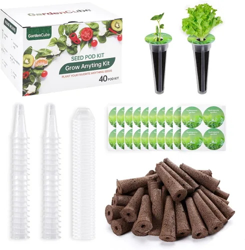 Vista 6 de GARDENCUBE Kit de 52 cápsulas hidropónicas compatibles con AeroGarden