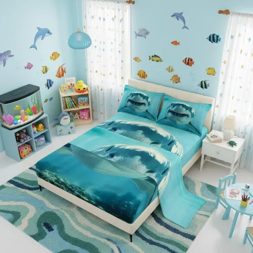 Vista 23 de Castle Fairy Juego de sábanas de béisbol tamaño twin, béisbol 3D para niños y jóvenes juego deportivo de pelota, juego de decoración de ropa de cama