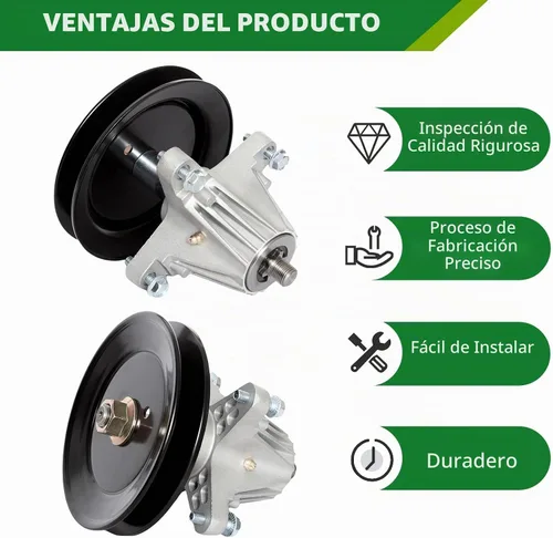 Vista 7 de 04822B Conjunto de husillo para Cub Cadet RZT 42 L42 S42 LTX1040 LTX1042