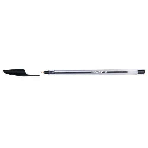 Vista 3 de Bolígrafo Molin BC188 Cristal 1 mm Negro (50 Unidades)