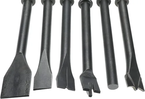 Vista 6 de 10 piezas de martillo neumático de alisado de cinceles neumáticos