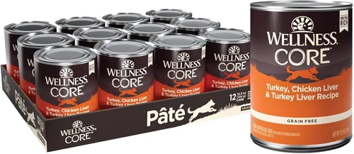 Vista 10 de Alimento húmedo enlatado para perro, natural, sin granos, de Wellness Core