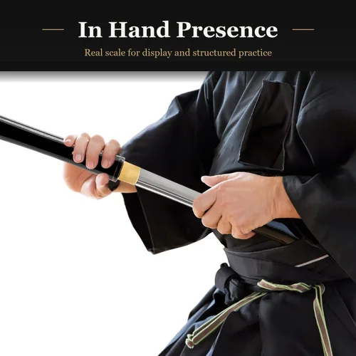 Vista 3 de Espada hecha a mano shirasaya, katana japonesa de samurai forjada a mano completamente funcional, de espiga completa, de acero al carbono, arcilla