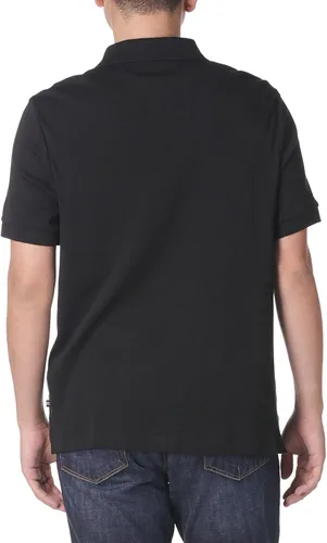 Vista 3 de Nautica Polo de algodón suave liso de manga corta para hombre