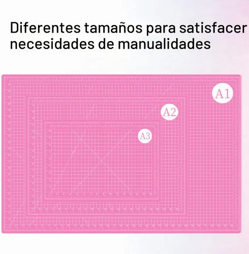 Vista 5 de Tapete de corte autorreparable de 18 x 12 pulgadas, tapete de costura para manualidades, tabla de cortar de mesa de 5 capas de doble cara