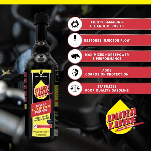 Vista 7 de Dura Lube Limpiador de sistema de combustible severo 16 onzas, paquete de 6