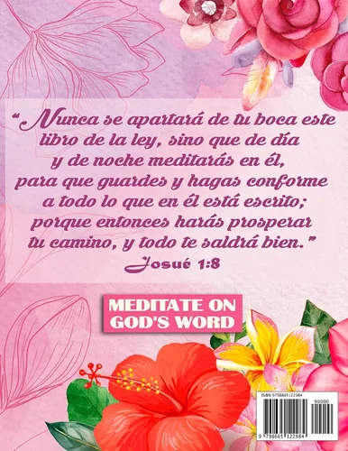 Vista 2 de Spanish Bible Word Search (Sopa de letras de la Biblia) 120 Versos bíblicos de fe, oración y adoración (Faith, Prayer and Wordship) Large Print