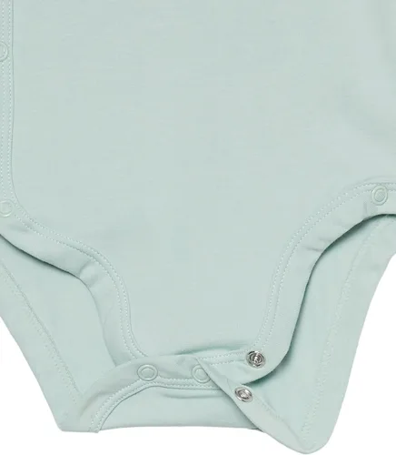 Vista 5 de Tienda Essentials Unisex Babies' Cotton Short-Sleeve Side Snap Bodysuit (Previously Tienda Aware), Pack of 3