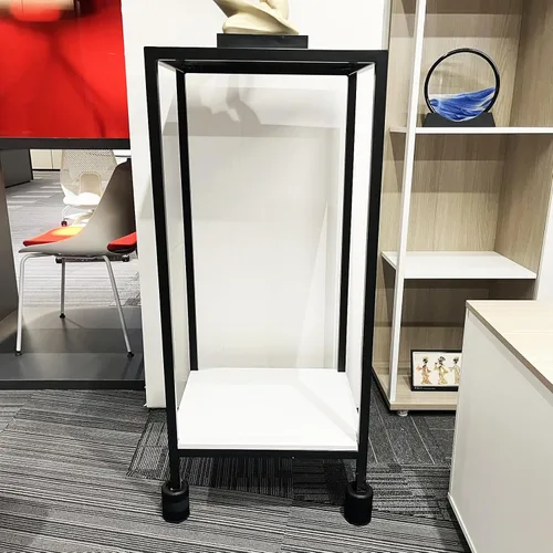 Vista 6 de Paquete de 4 elevadores de cama apilables, elevadores de muebles ajustables para cama, sofá, silla, escritorio y mesa, extensores de patas