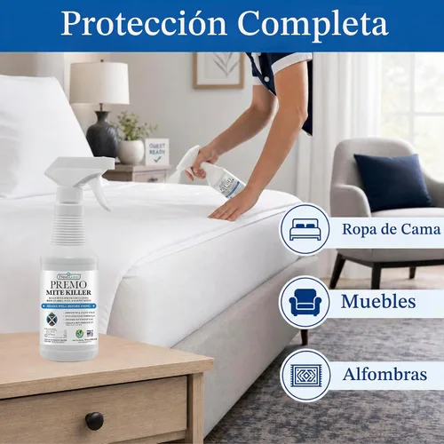 Vista 5 de Premo Guard Spray natural de ácaros, mata el polvo, pájaros, ácaros