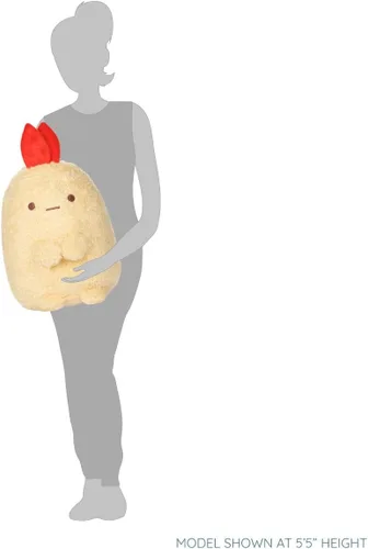 Vista 2 de SUMIKKOGURASHI San-X Original Ebifurai No Shippo - Peluche de 22 pulgadas Jumbo