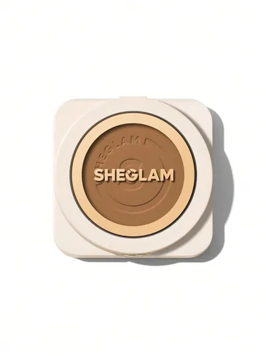 Vista 9 de SHEGLAM SKin-Focus Base de Maquillaje en Polvo de Cobertura Completa Control de Aceite Ligero Polvo Compacto para Rostro Maquillaje-Acorn